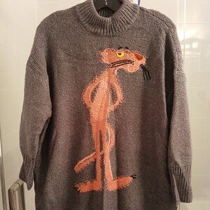 *Rare* Zara Limited Edition Pink Panther Sweater Knit Dress
